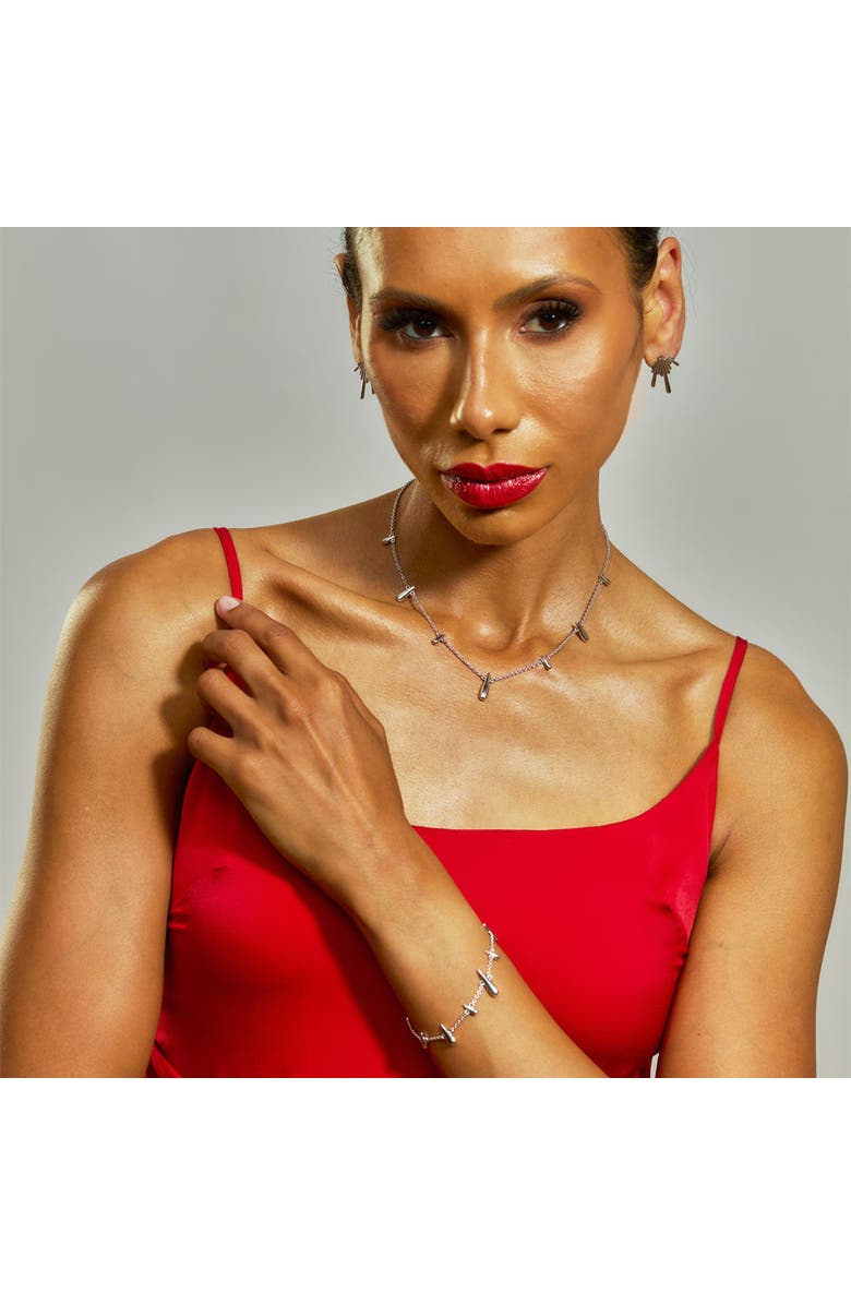 Lucy Quartermaine Shard Bracelet, Alternate, color, Sterling Silver