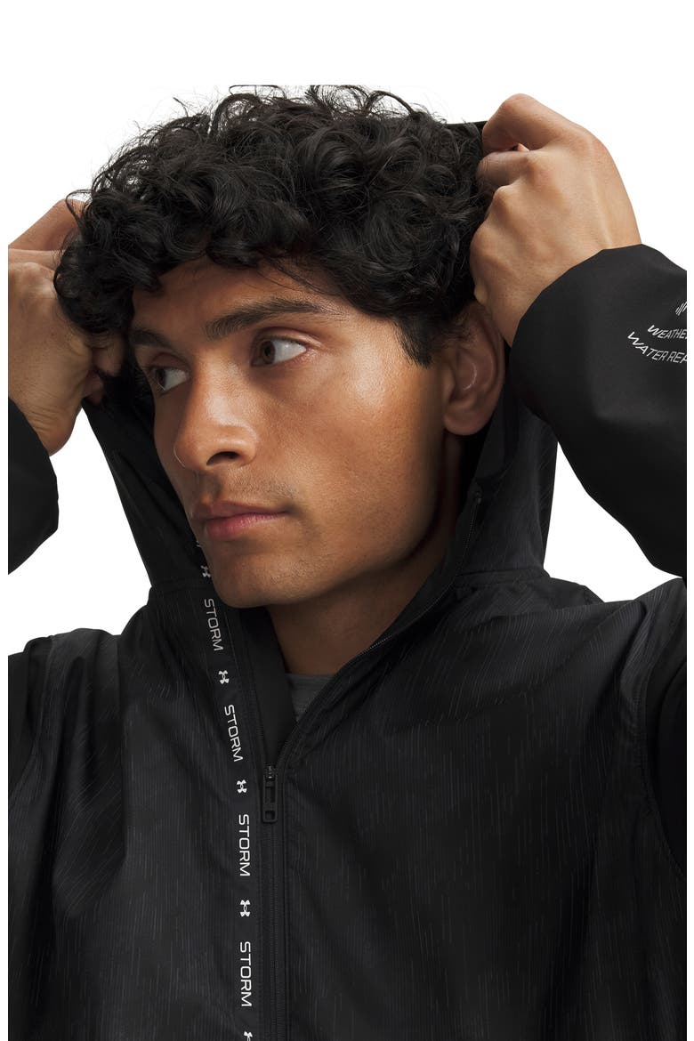 Velociti Storm Water Repellent Performance Jacket, Alternate, color, ULTIMATE BLACK / / REFLECTIVE
