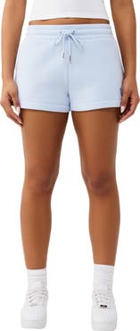 True Religion Embroidered Crystal Embellished Lounge Shorts