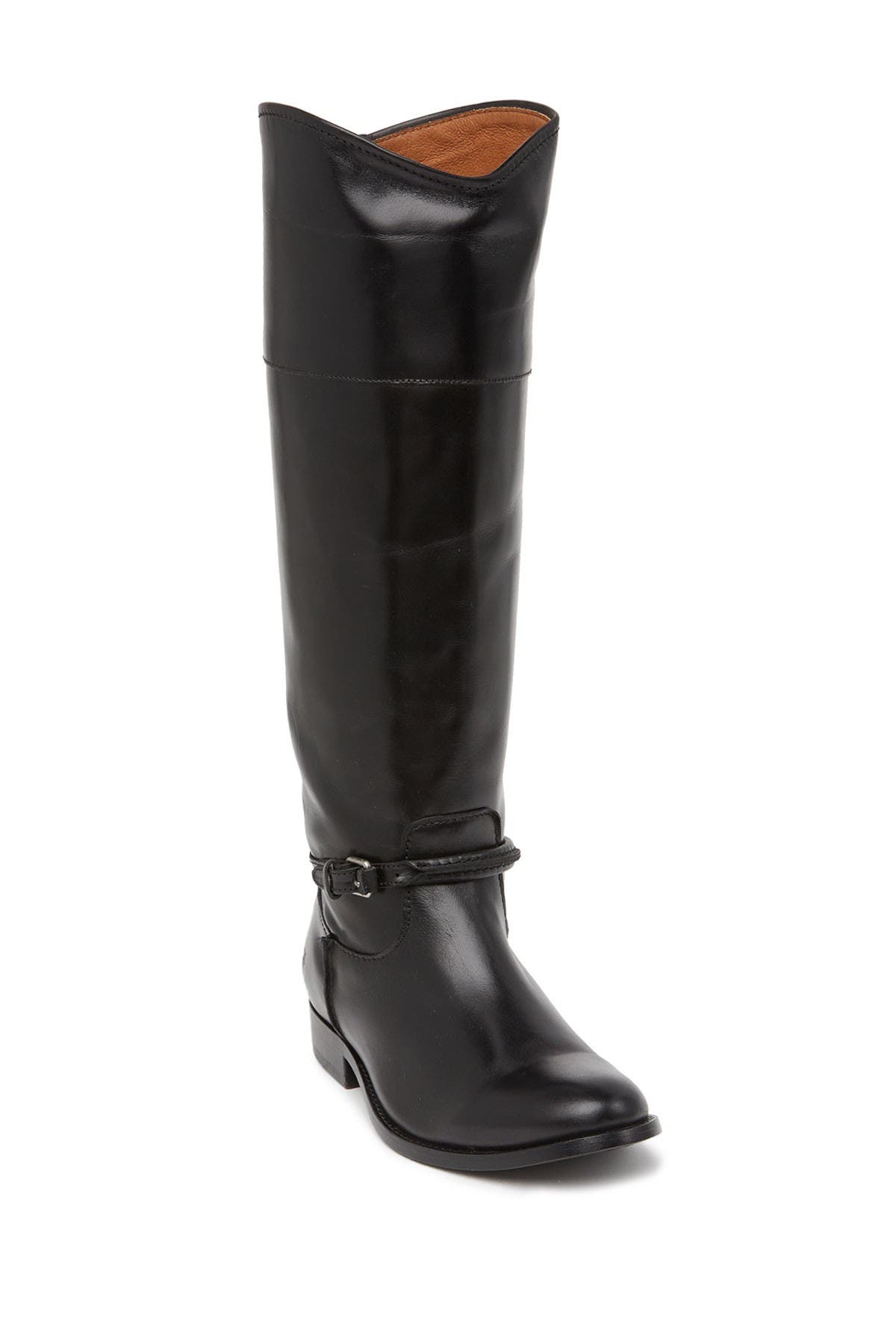 Frye Melissa Seam Tall Boot, Main, color, Black