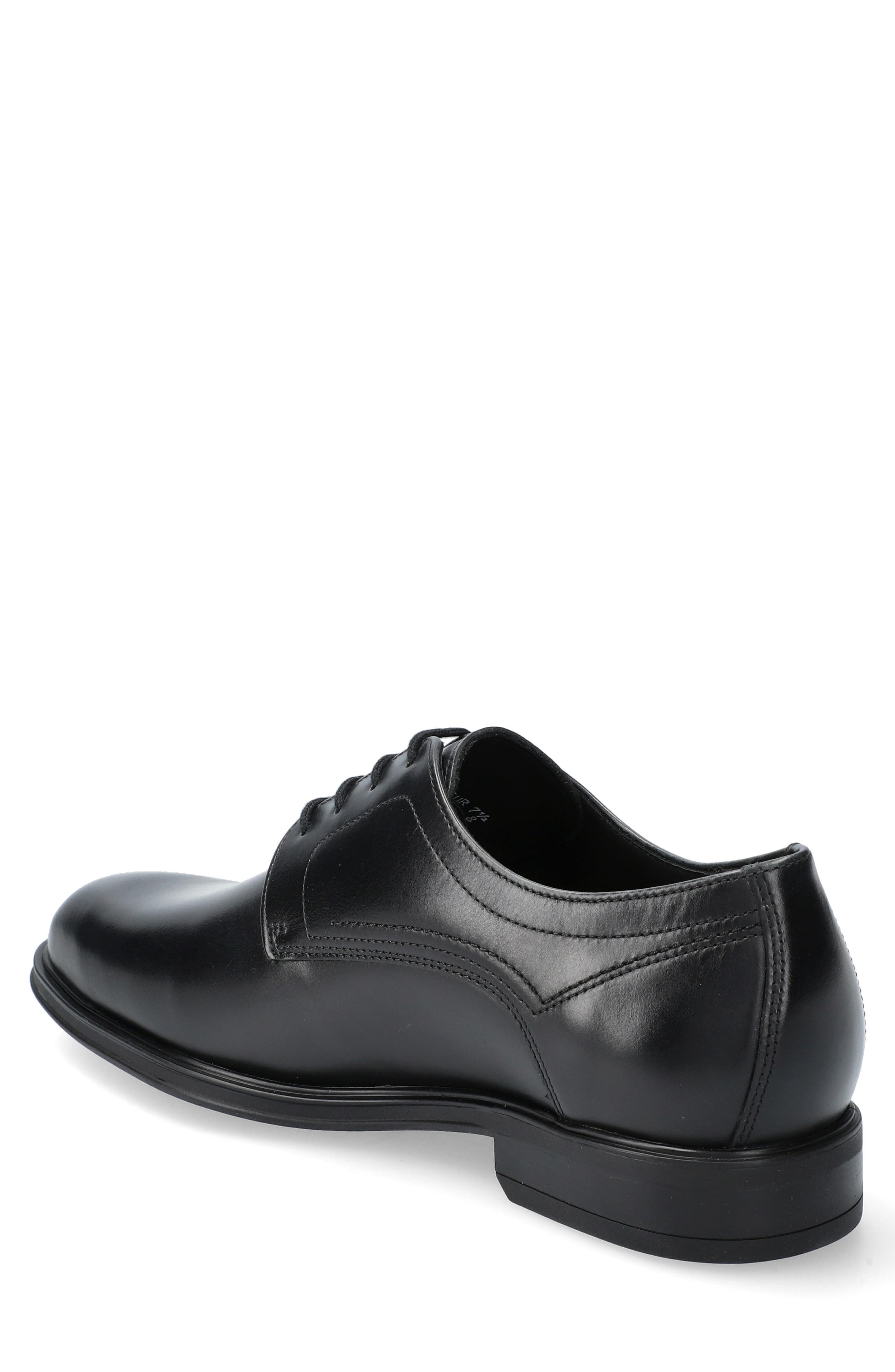 Mephisto Kevin Plain Toe Derby, Alternate, color, Black