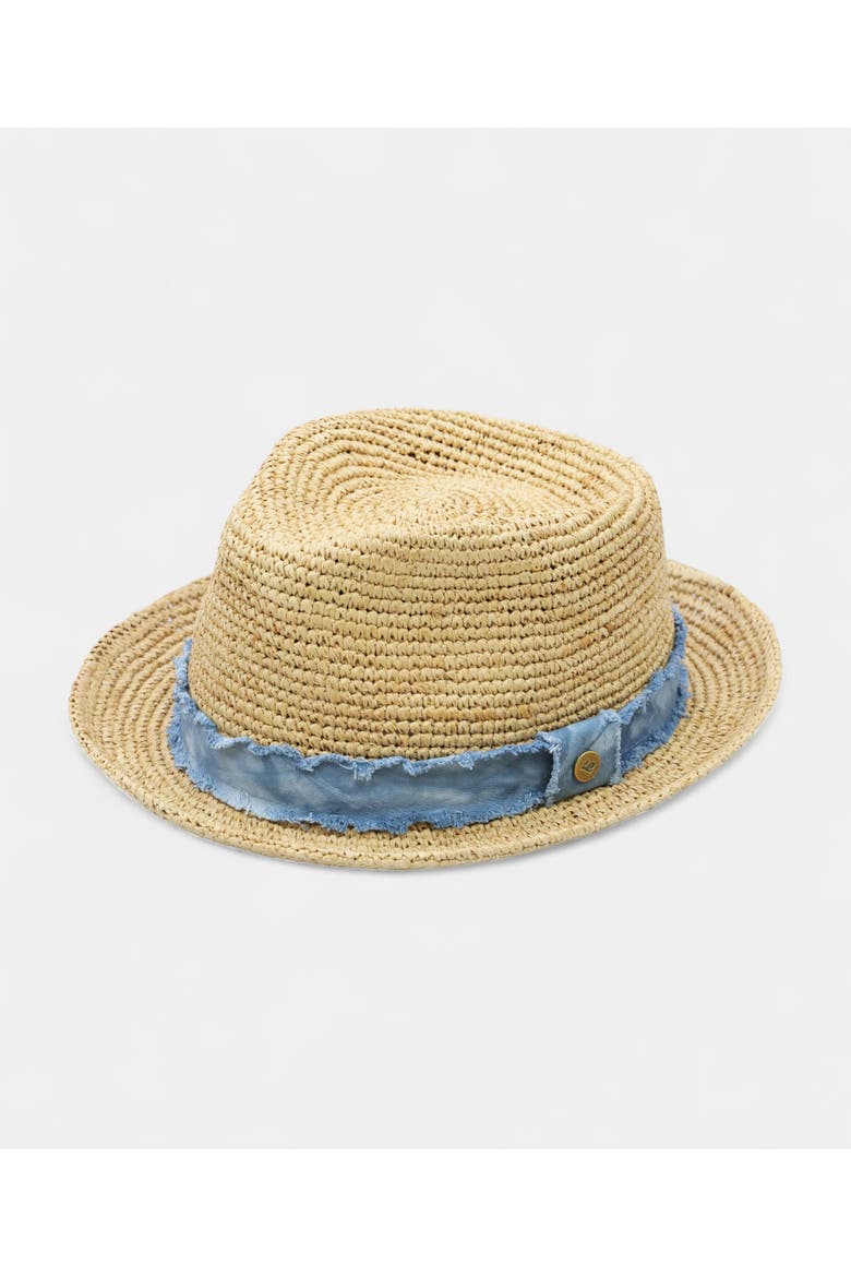 Paulo Packable Fedora, Main, color, NATURAL