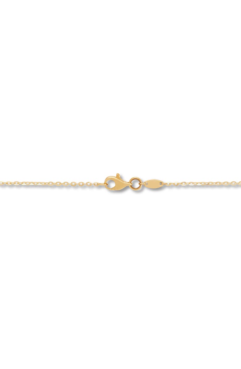 Frankie & Zoe Aries Pendant Necklace, Alternate, color, Yellow Gold