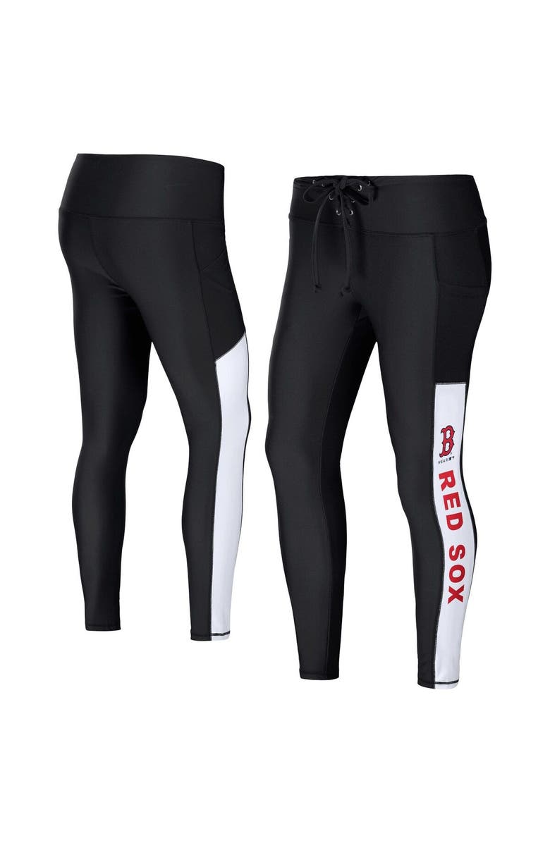 WEAR by Erin Andrews Women's WEAR by Erin Andrews Black Boston Red Sox Leggings, Main, color, Black