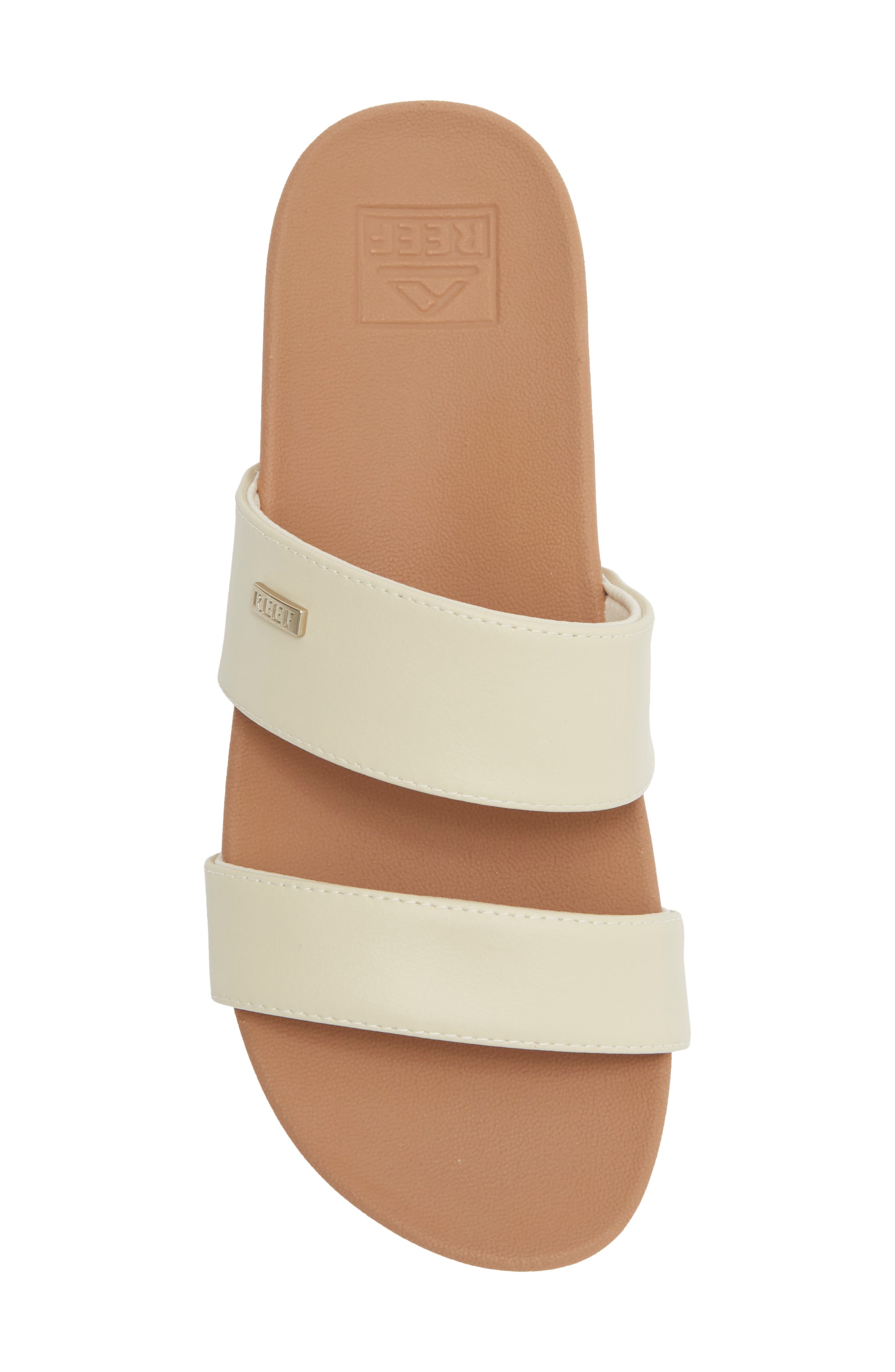Kaia 2 Bar Slide Sandal, Alternate, color, VINTAGE/ TAN