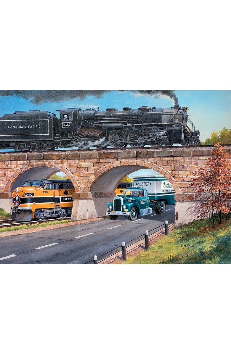 Sunsout Coast to Coast 1000 piece Jigsaw Puzzle for Adults, Alternate, color, Multicolor