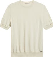 Aurélien Cashwool® Short Sleeve Crewneck Sweater