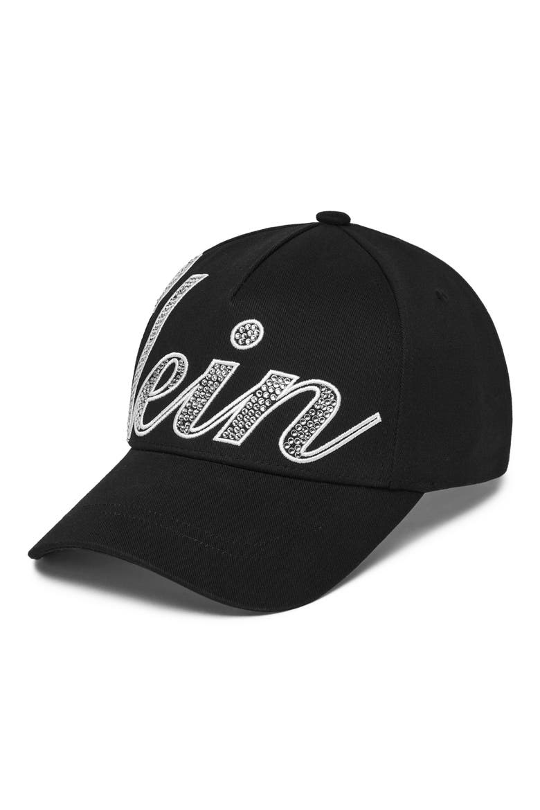 Baseball Cap Strass Unisex, Main, color, black