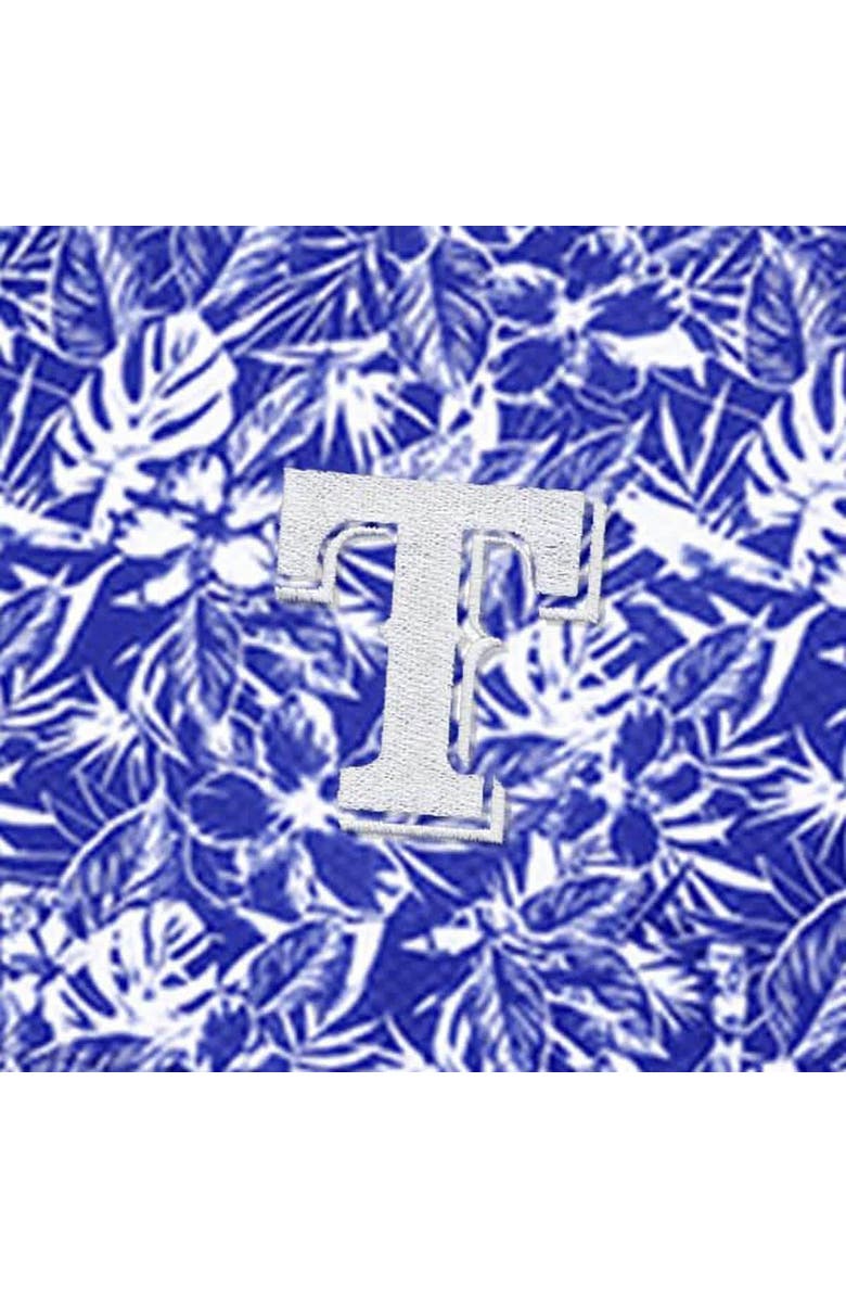 ANTIGUA Men's Antigua Royal Texas Rangers Resort Button-Up Shirt, Alternate, color, Royal