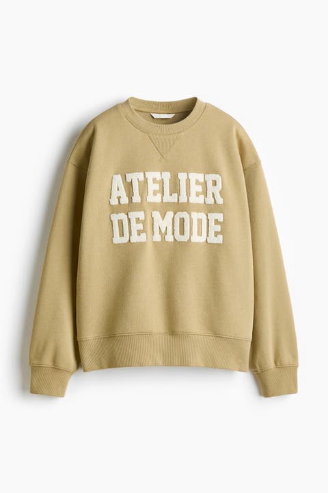Motif-detail Sweatshirt