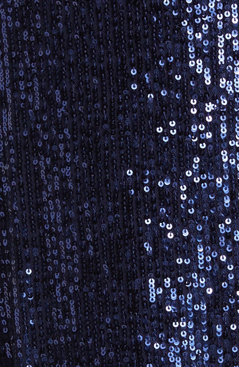 Anne Klein Sequin Midi Cocktail Dress, Alternate, color, 