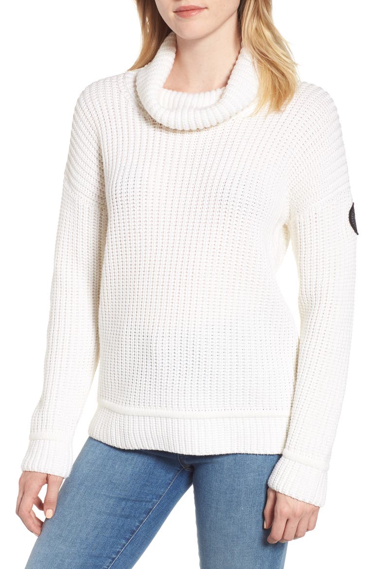 Williston Wool Turtleneck Sweater, Main, color, WHITE