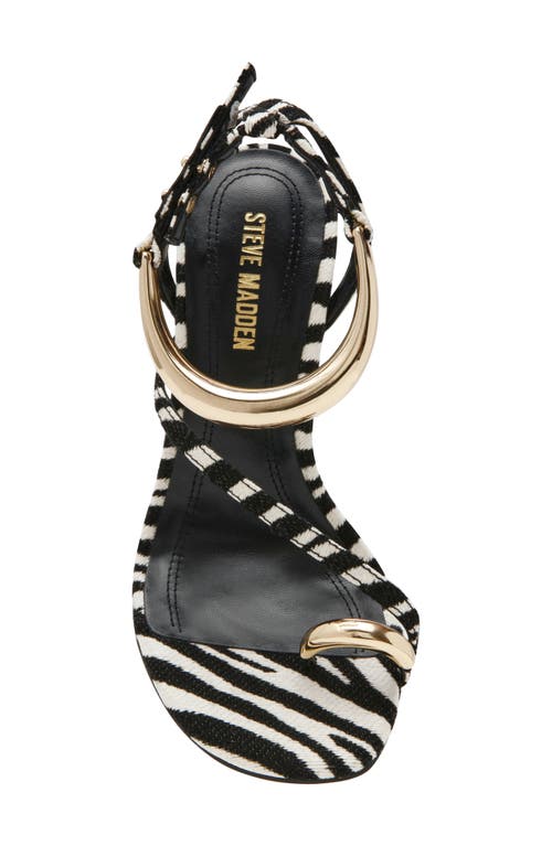 Steve Madden Tia Ankle Strap Sandal In Multi