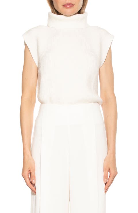 Jaylani Sleeveless Turtleneck Sweater