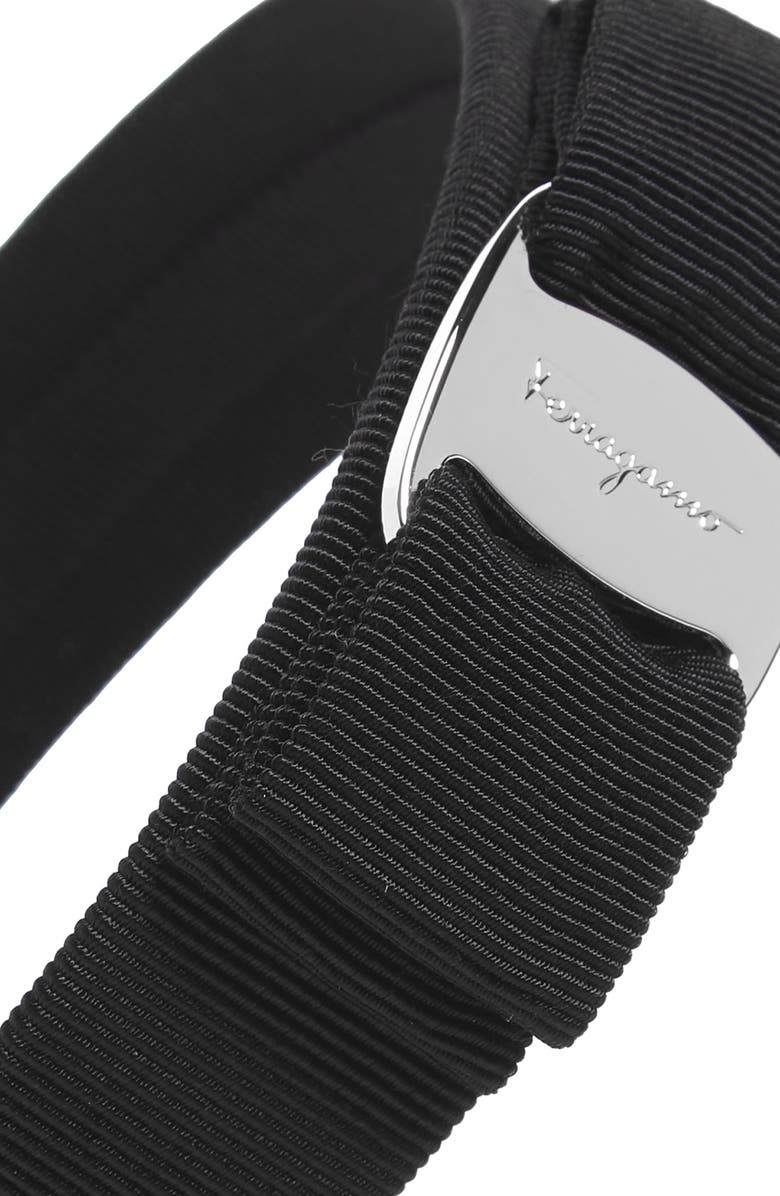 FERRAGAMO Salvatore Ferragamo Vara Bow Grosgrain Headband, Alternate, color,