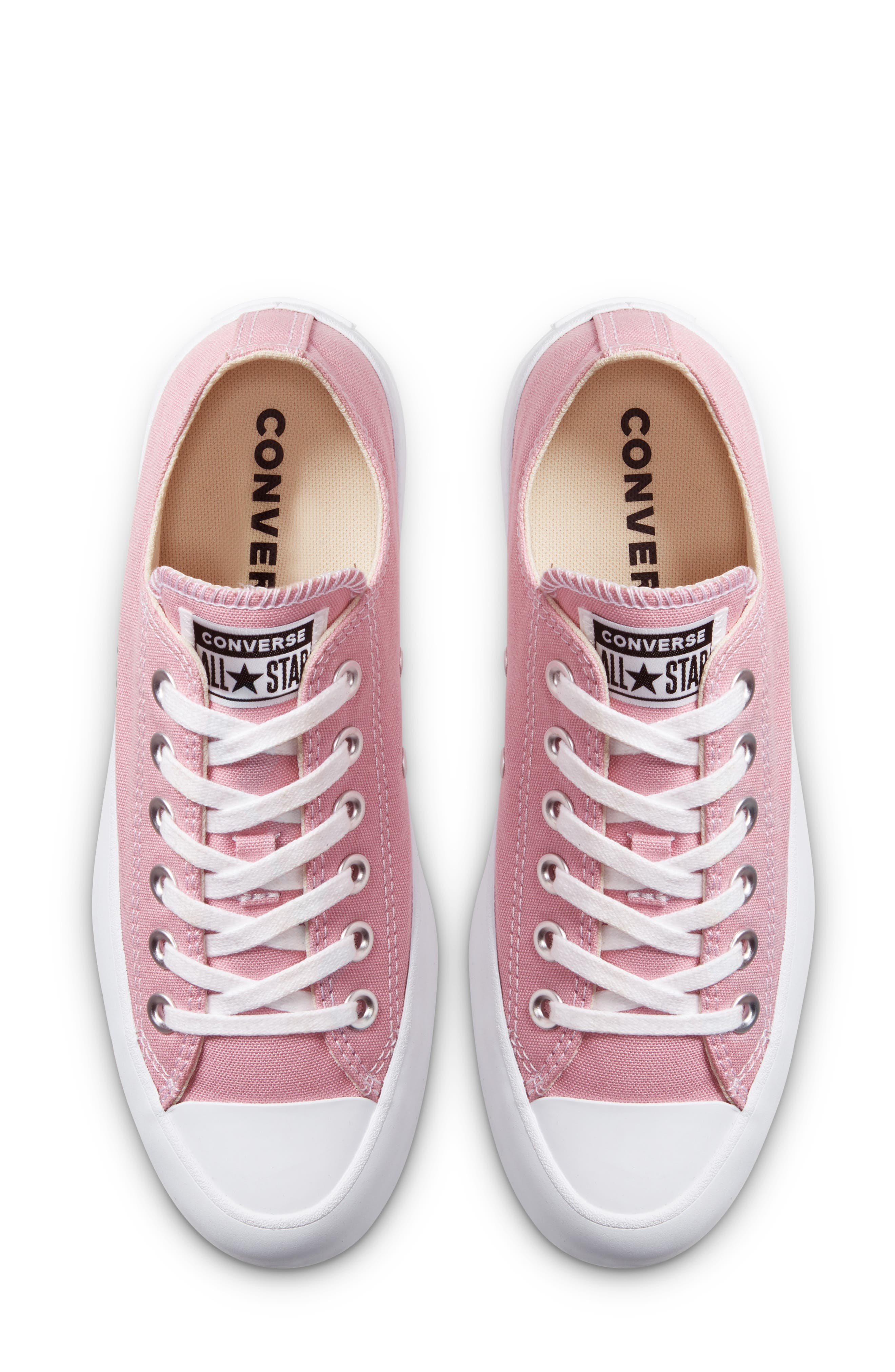 Chuck Taylor® All Star® Lugged Low Top Sneaker, Alternate, color, LOTUS PINK/ WHITE/ WHITE