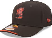 New Era Men's New Era Brown Cleveland Browns 2026 Sideline Throwback 9SEVENTY Adjustable Hat