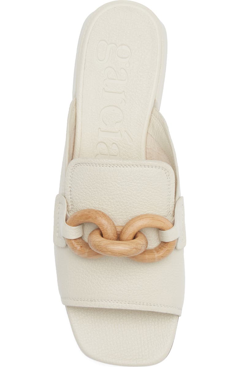 Pedro Garcia Enna Slide Sandal, Alternate, color, Ivory Petitgrain Oak