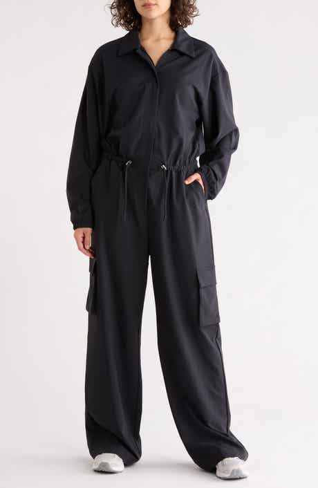 Beyond Yoga Long Sleeve Cargo Jumpsuit