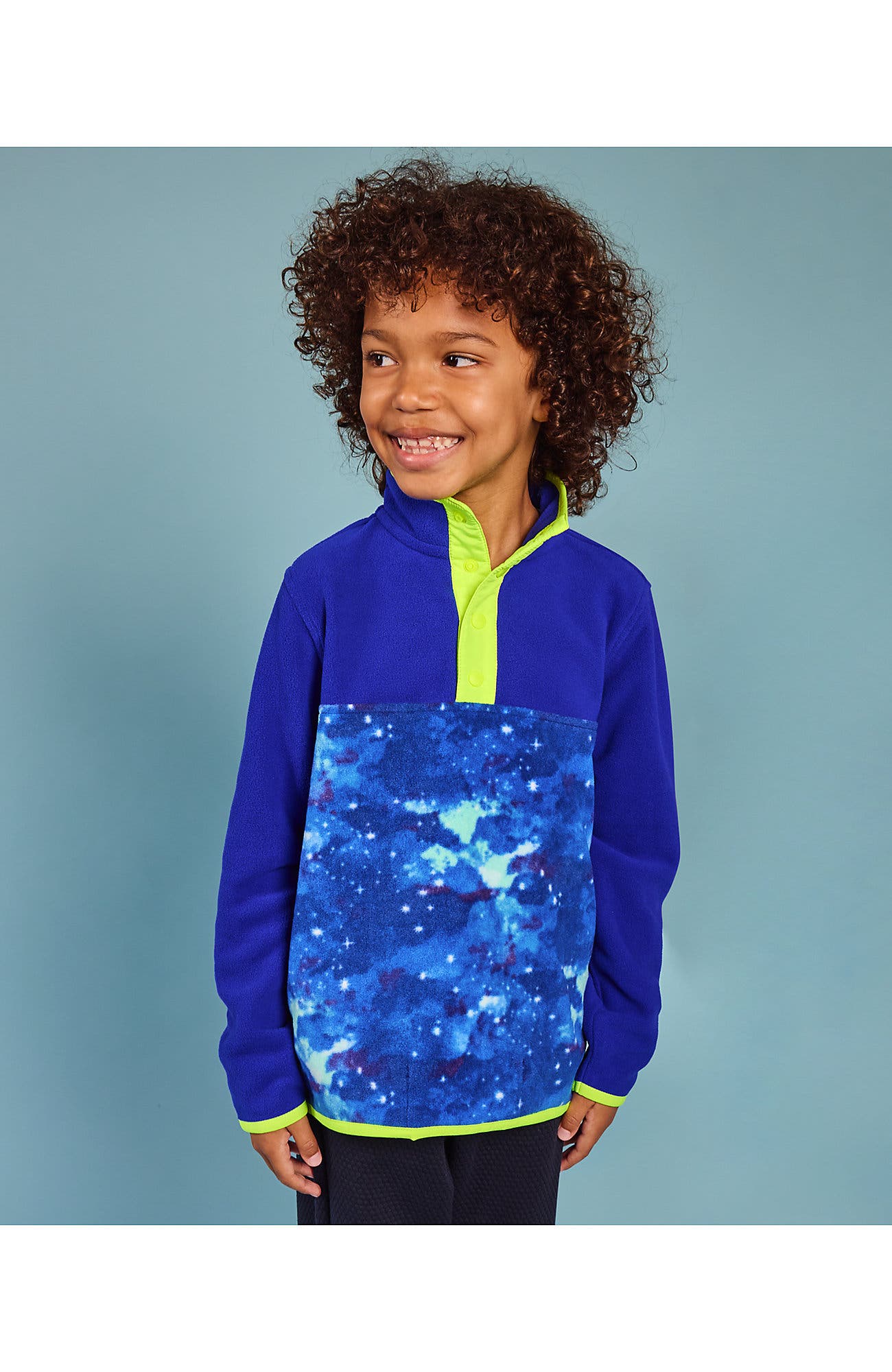 Bright Blue Galaxy