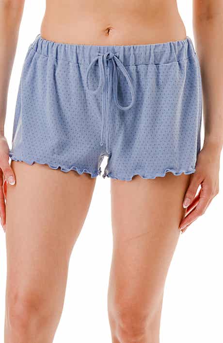 Pointelle Lace Trimmed Pajamas