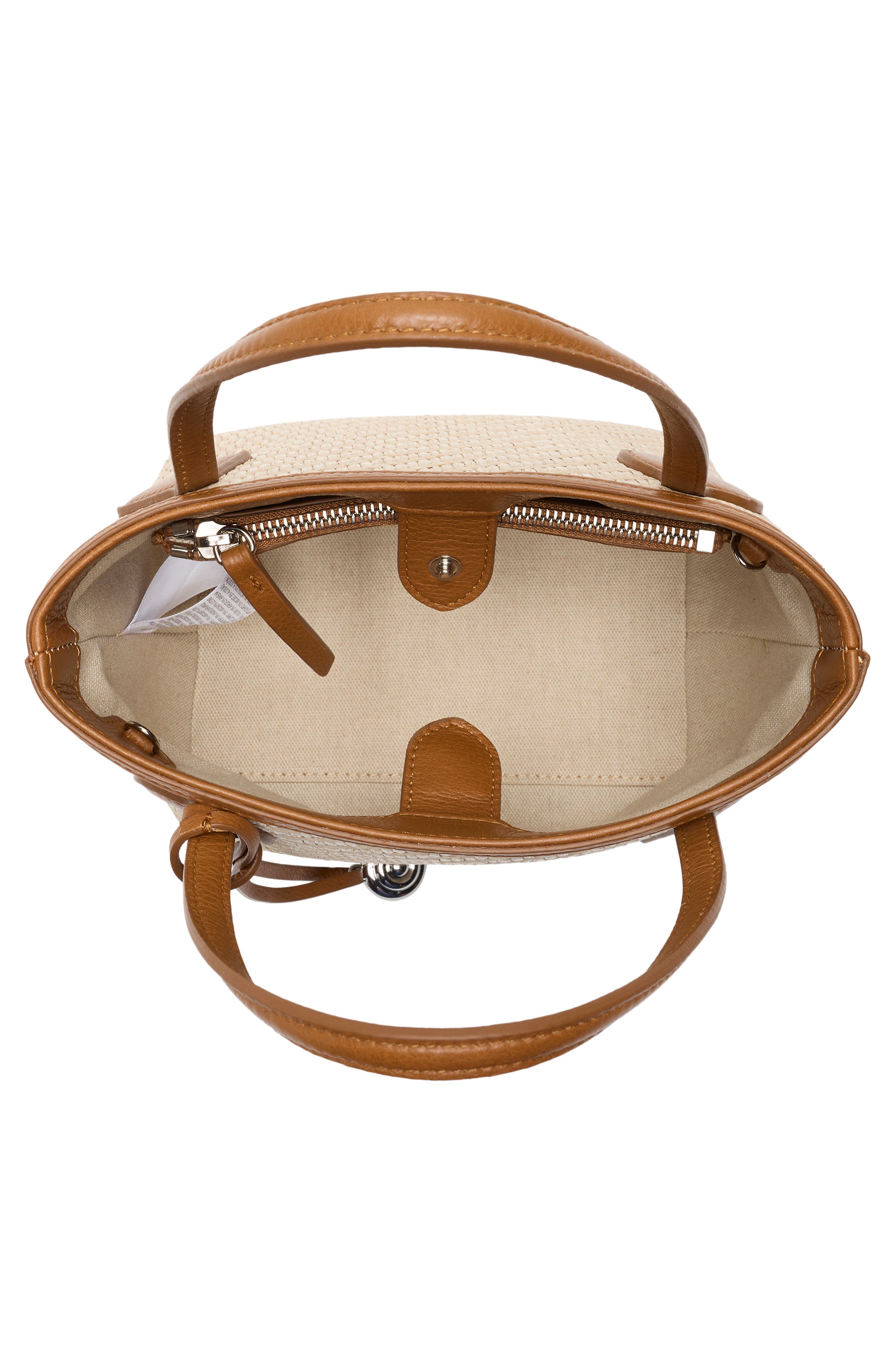 LIFFNER Sprout Micro Raffia Tote, Alternate, color, Beige