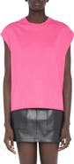 Zadig & Voltaire Cloe Strass Crystal Embellished Dolman Sleeve Top