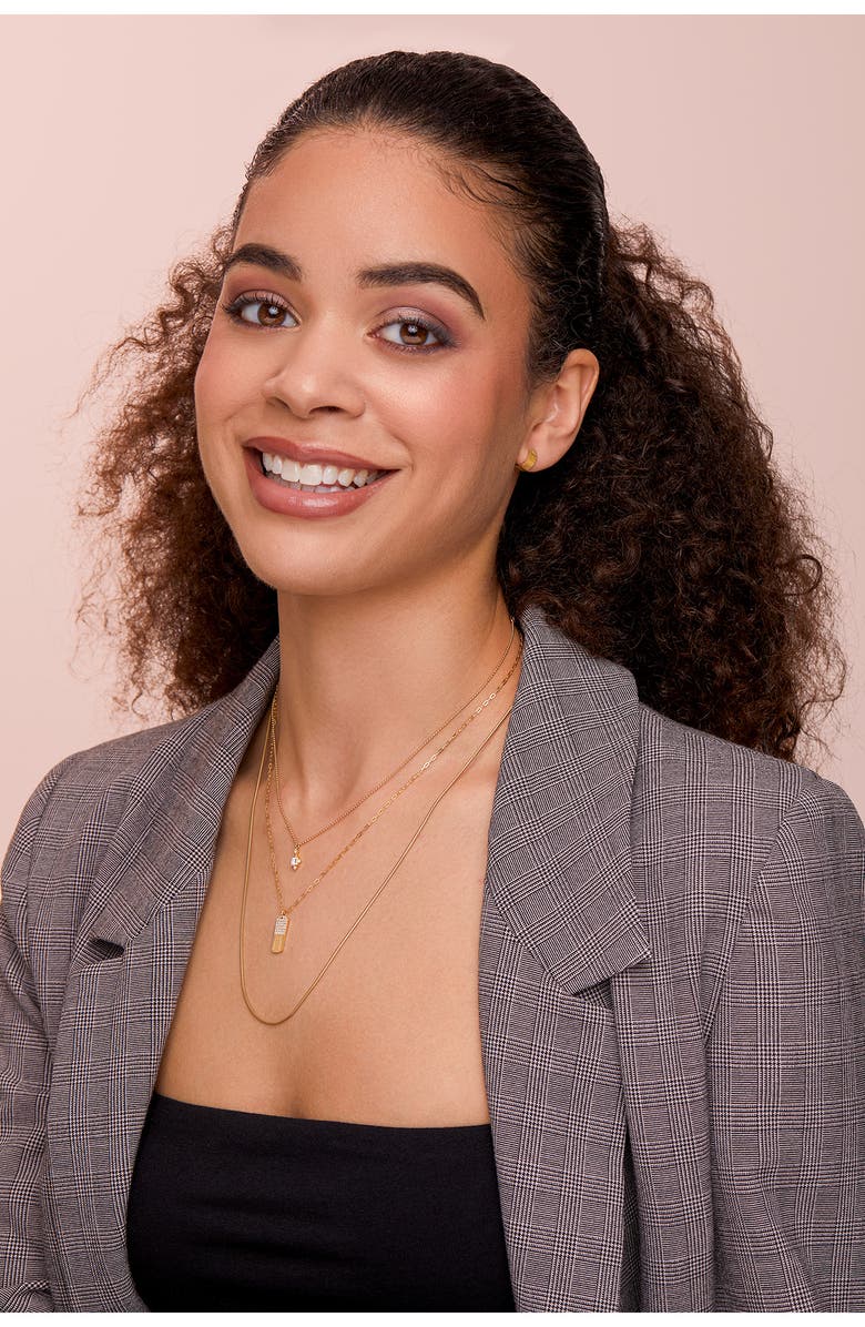 Bony Levy 14K Gold Groove Hoop Earrings, Alternate, color, 