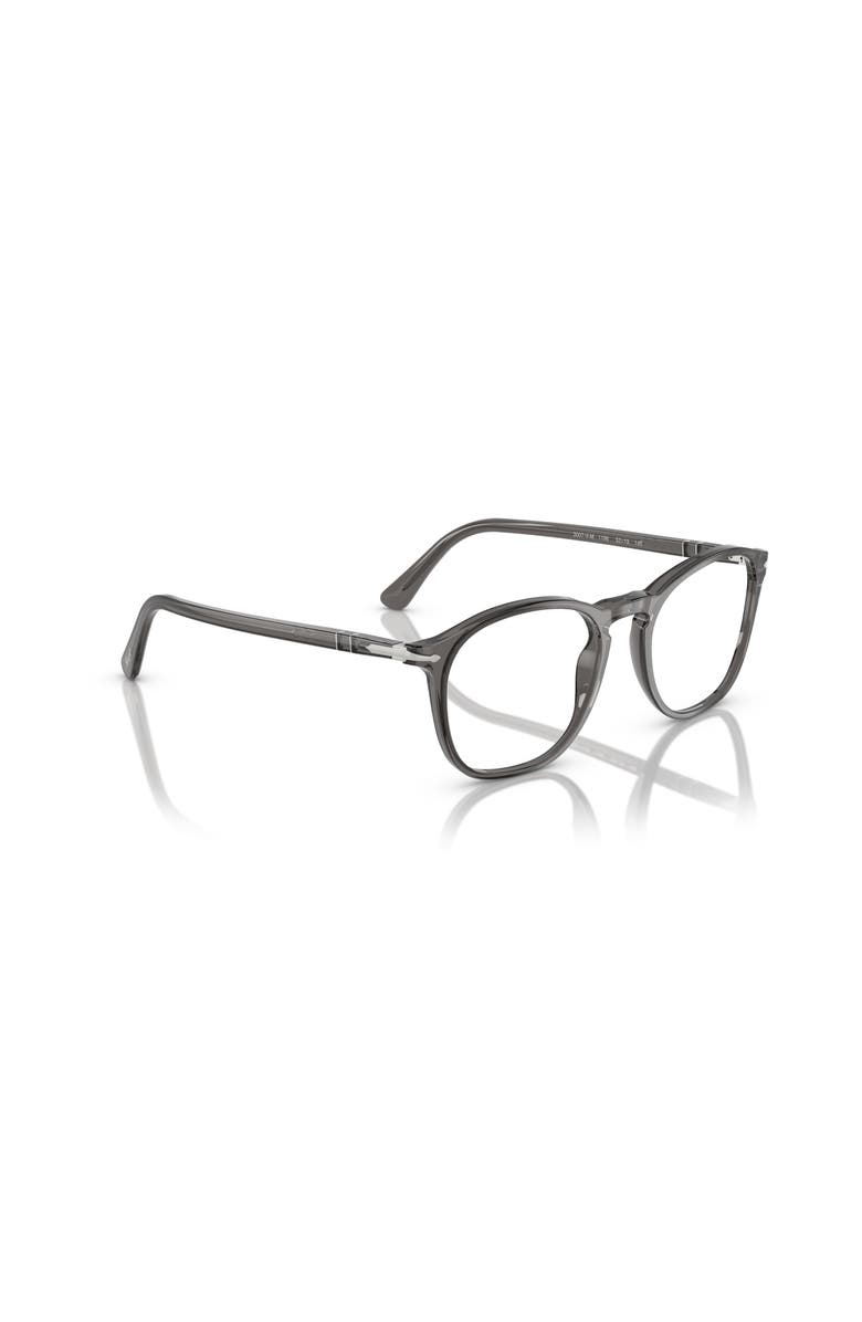 Persol 50mm Square optical glasses, Alternate, color, Grey