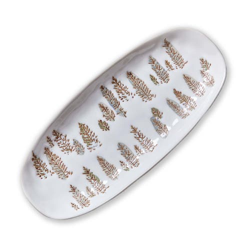 Aspen Oval Ceramic Platter Multicolor Perfect for Serving