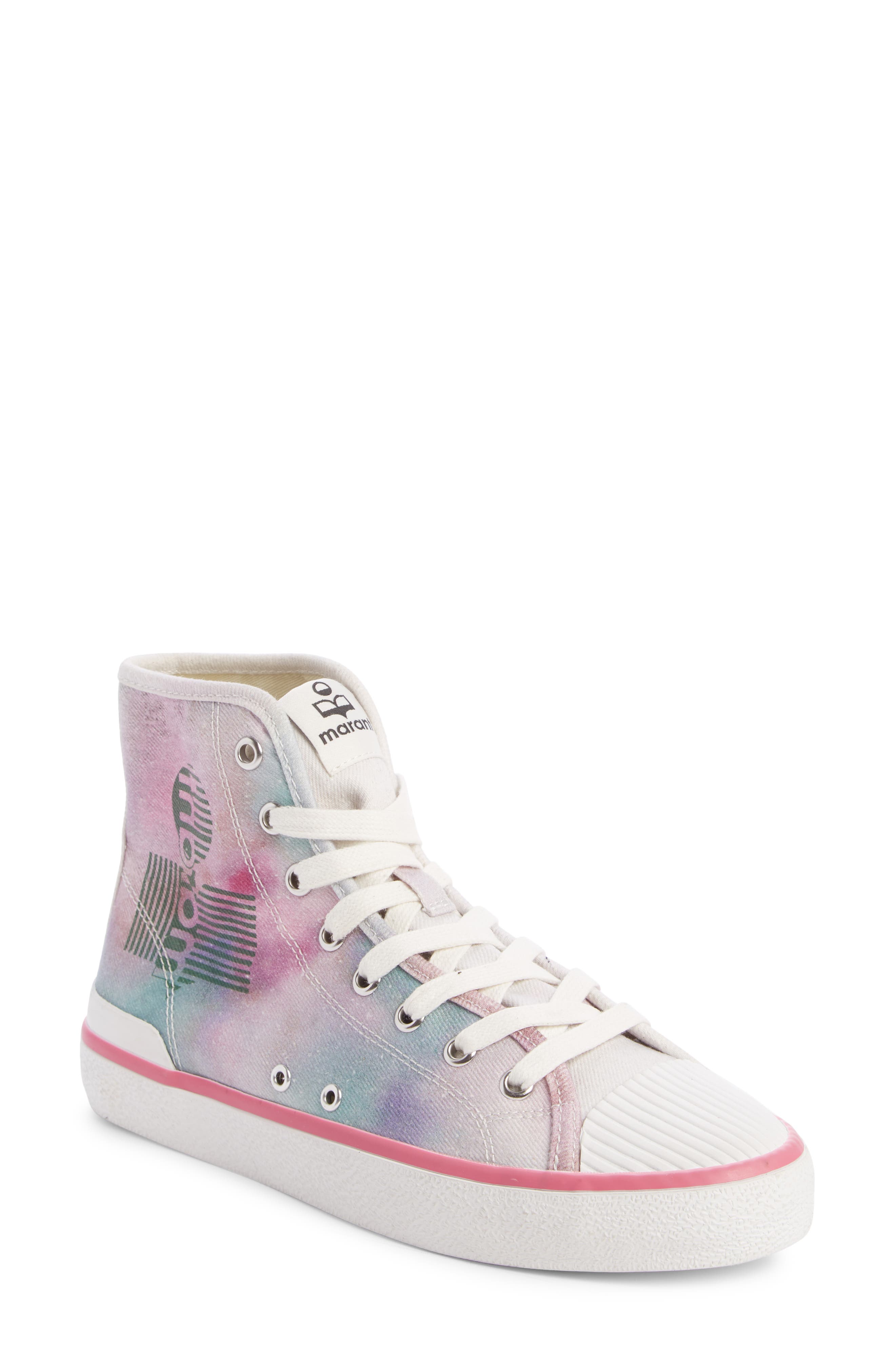 Isabel Marant Benkeen High Top Sneaker, Main, color, 