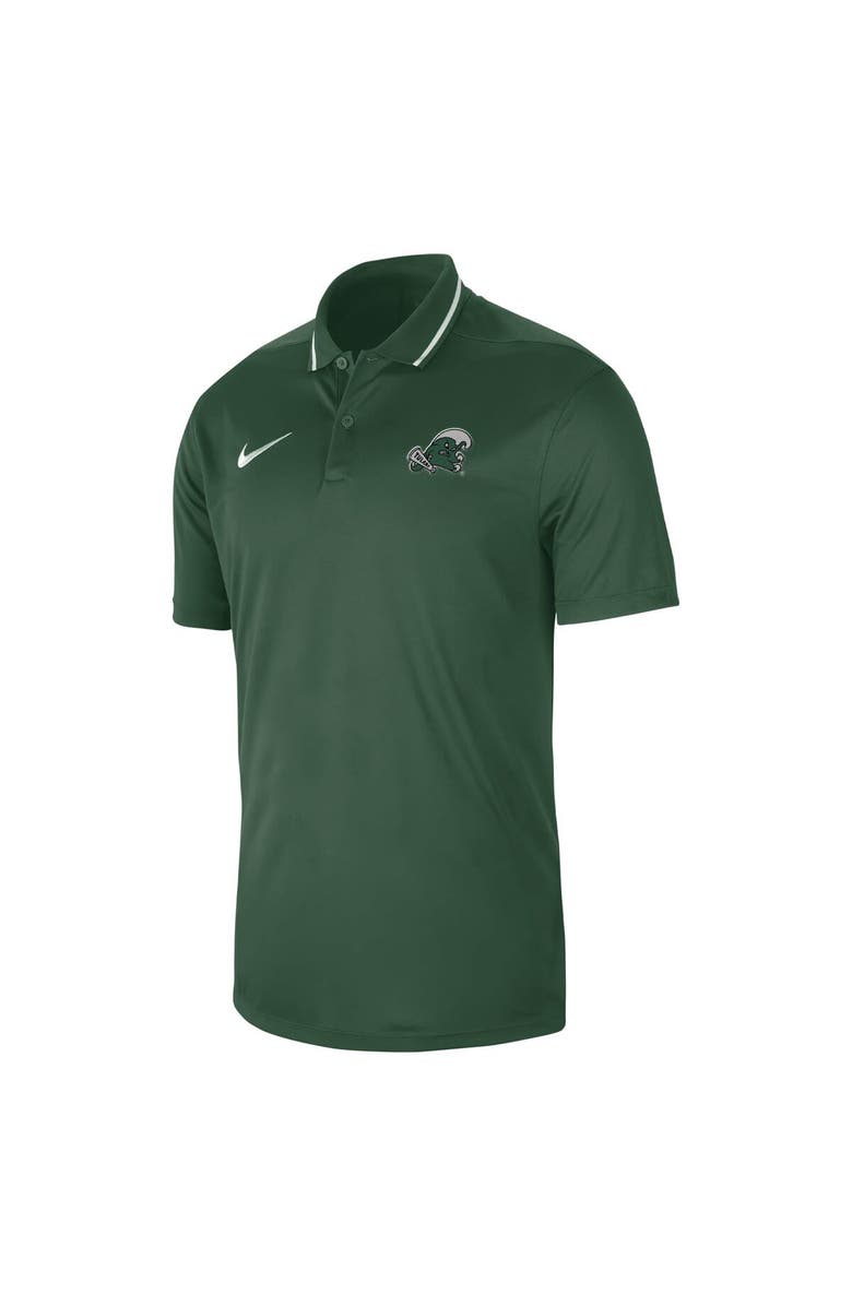 Nike Men's Nike Green Tulane Green Wave 2023 Sideline Coaches Performance Polo, Alternate, color,