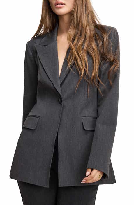 Good American Essential Sculpt Suit Blazer