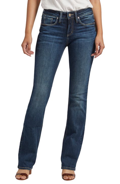 Mid Rise Bootcut Jeans - Timely