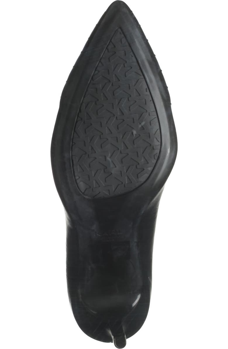 KARL LAGERFELD PARIS Roulle Quilted Pointed Toe Pump, Alternate, color,