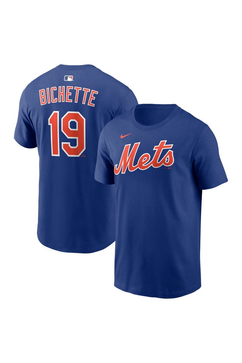 Men's Nike Bo Bichette Royal New York Mets Name & Number T-Shirt, Main, color, Royal