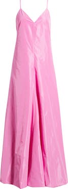 STAUD Paloma Open Back Gown