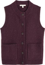 Seasalt Cornwall Harbour Sands Wool Blend Sweater Vest