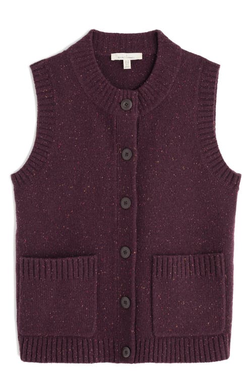 Seasalt Cornwall Harbour Sands Wool Blend Sweater Vest In Multi