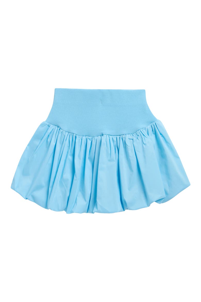 Kids' Mixed Media Bubble Skirt, Main, color, BLUE