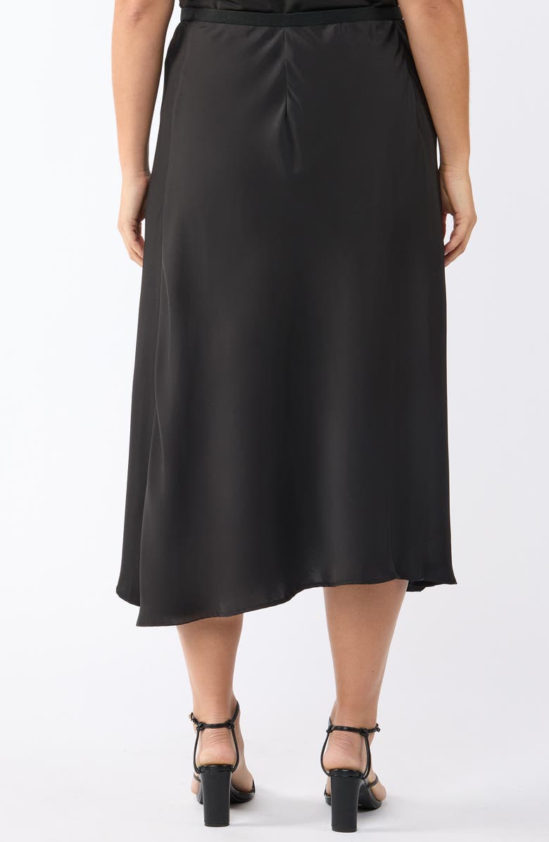 Estelle Urban Luxe Skirt, Alternate, color, Black