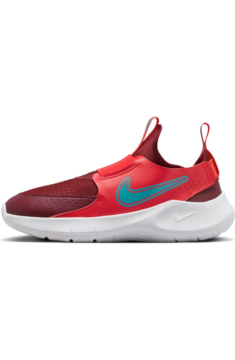 Nike Flex Runner 3 Slip-On Shoe, Alternate, color, Crimson/ Dusty Cactus/ Red