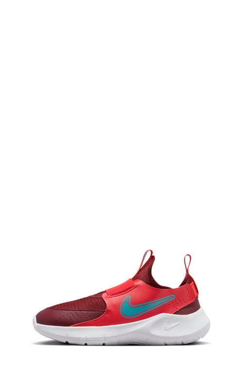 Nike Flex Runner 3 Slip-on Shoe In Crimson/dusty Cactus/red