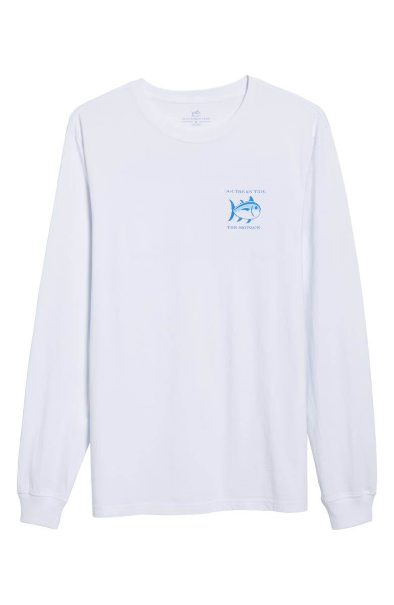 Southern Tide Skipjack Long Sleeve Graphic Tee, Main, color, 