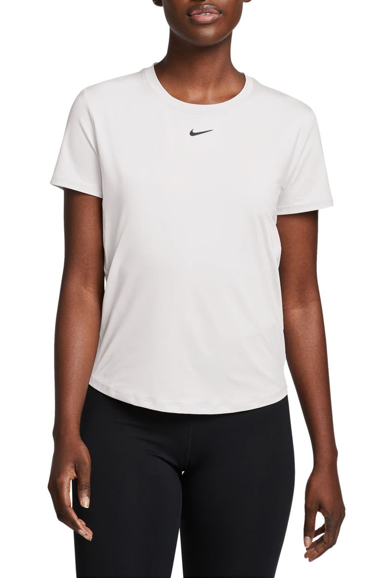 One Classic Dri-FIT Training Top, Main, color, WHITE/BLACK