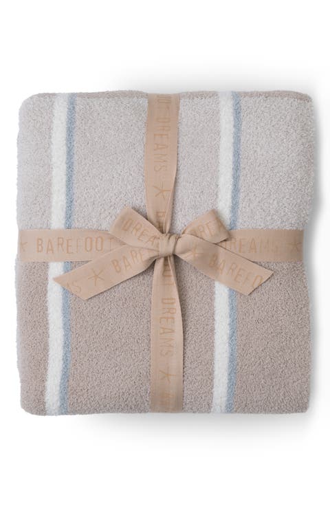 CozyChic® Accent Stripe Throw Blanket