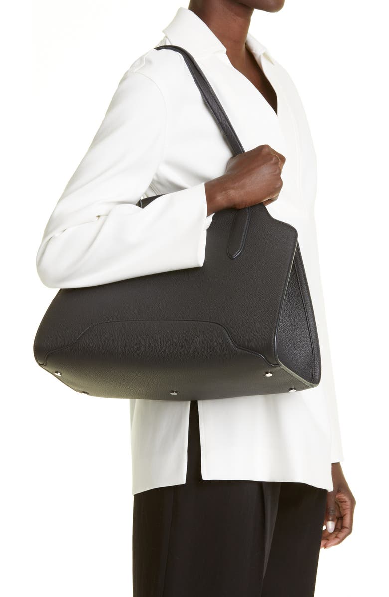 Loro Piana Extra Large Sesia Matte Leather Tote, Alternate, color,