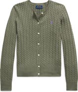 Polo Ralph Lauren Kids' Cable Stitch Cotton Cardigan