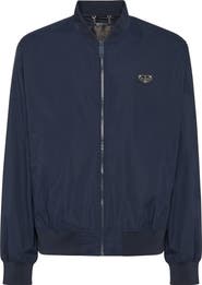PHILIPP PLEIN Nylon Bomber Jacket Men