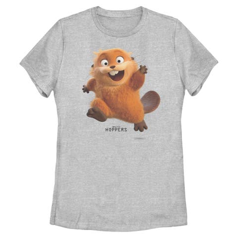 Women's Hoppers Happy Mabel Jump  Graphic T-Shirt